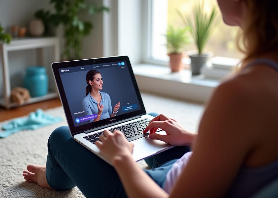 Coaching fitness online y entrenamiento virtual
